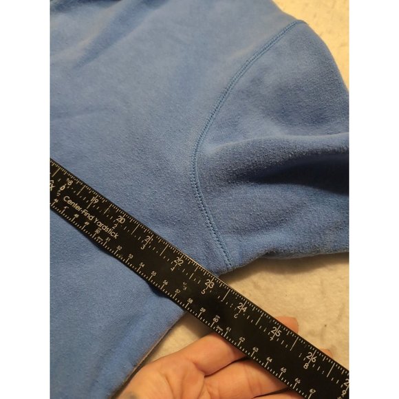 Pacer Blue 1/4 Zip Vintage Fleece Jacket Women's Size L - Picture 5 of 6